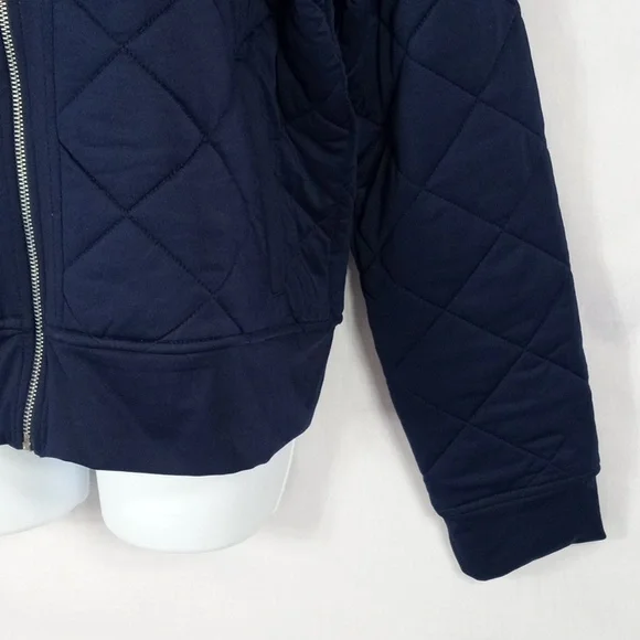Ralph Lauren Navy Quilted Bomber Jacket - Picture 4 of 16
